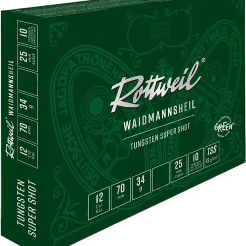 Rottweil Waidmannsheil Tungsten 12/70 34g #6 2,7 mm 10 kpl